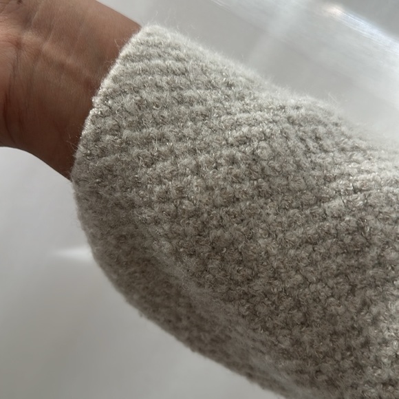 MANGO Oversized Wool Blend Cardigan - Picture 8 of 8